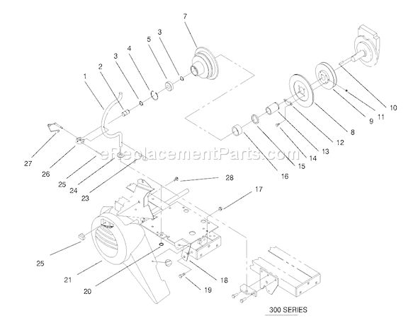 Toro 73403 (7900001-7999999)(1997) Lawn Tractor Pto Clutch And Cover Diagram