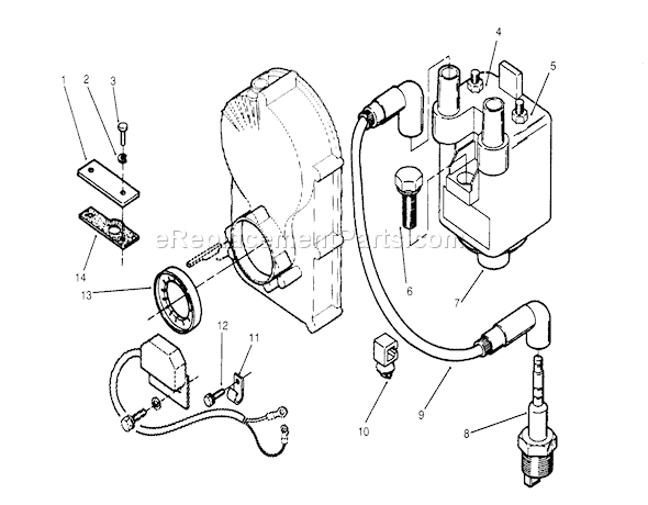 Toro 73501 (59000412-59002868)(1995) Lawn Tractor Page AA Diagram