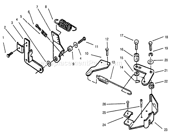 Toro 73501 (59002869-59002946)(1995) Lawn Tractor Page V Diagram