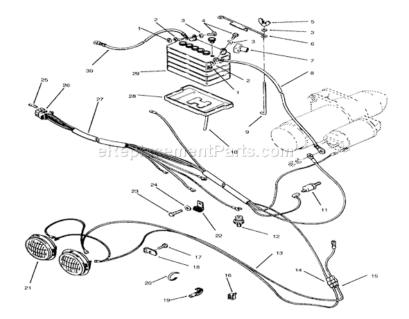 Toro 73520 (5900178-5999999)(1995) Lawn Tractor Page B Diagram