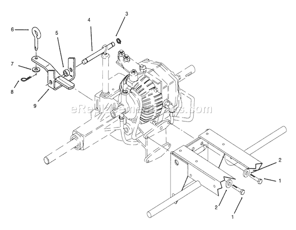 Toro 73520 (5900178-5999999)(1995) Lawn Tractor Page AH Diagram