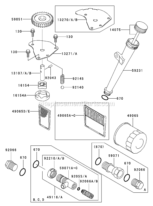 Toro 74161TE (240000001-240001000)(2004) Z147 Z Master, With 112cm Sfs Side Discharge Mower Lubrication Equipment Assembly Diagram