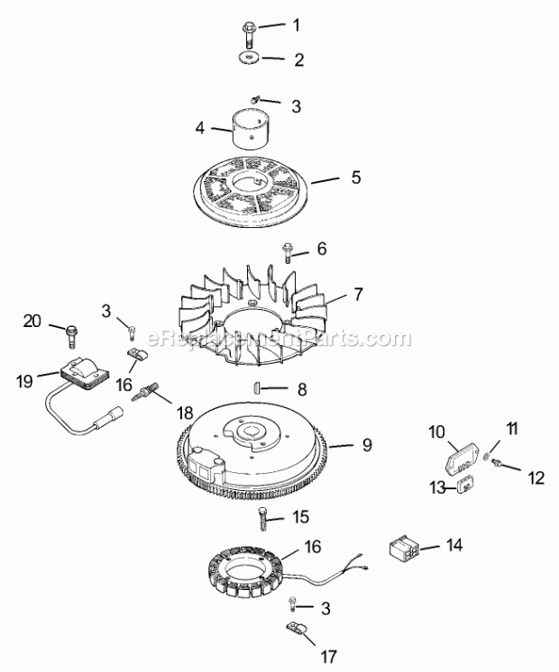 Toro 74162 (240003001-240999999) Z148 Z Master, With 44in Sfs Side Discharge Mower, 2004 Ignition/Electrical Assembly Kohler Cv493s-27529 Diagram