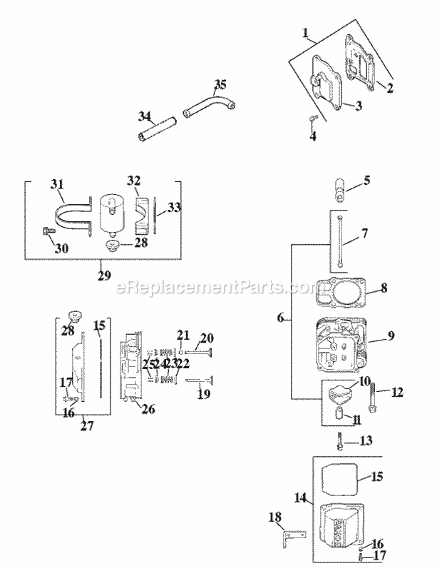 Toro 74178 (220000001-220000312) Z150 Z Master, With 52-in. Sfs Side Discharge Mower, 2002 Group 4-Head/Valve/Breather Assembly Kohler Cv20s-Ps65585 Diagram