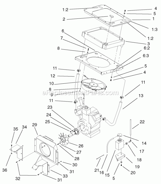 Toro 74214 (210000001-210999999) Z287l Z Master, With 72-in. Sfs Side Discharge Mower, 2001 Page N Diagram