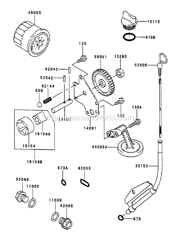 Toro 74214 (230000001-230006000)(2003) Z287l Z Master, With 72-Inch Sfs Side Discharge Mower Lubrication Equipment Assembly Diagram