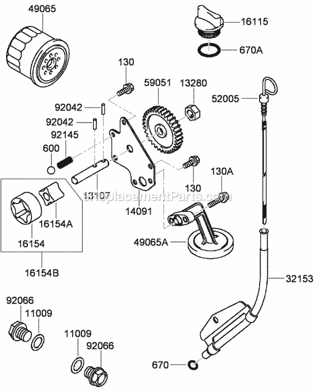 Toro 74254 (290000001-290999999) Z580 Z Master, With 72in Turbo Force Side Discharge Mower, 2009 Lubrication Equipment Assembly Kawasaki Fd791d-As07 Diagram