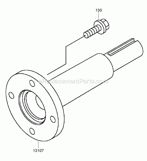 Toro 74271 (280000001-280999999) Z550 Z Master, With 52in Turbo Force Side Discharge Mower, 2008 Power-Take-Off Assembly Kawasaki Fh770d-As05 Diagram