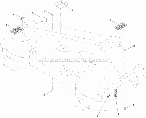 Toro 74641 (312000001 - 312999999) TimeCutter MX 5060 Riding Mower 50_Inch_Deck_And_Decal_Assembly Diagram