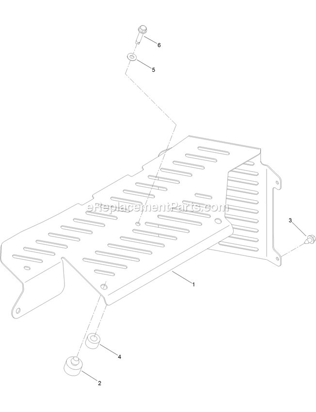 Toro 78593 (403400000-999999999) Blower Kit, GrandStand Multi Force Mower Leaf Guard Kit Diagram