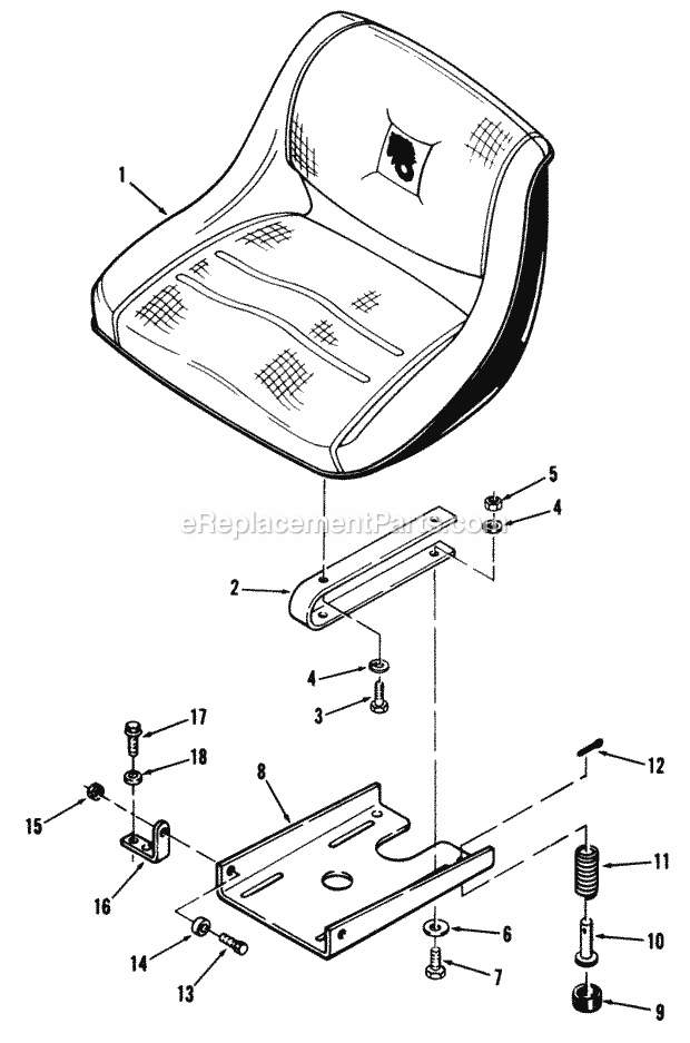 Toro 81-12KS01 (1978) Lawn Tractor Sheet Metal And Covers Diagram