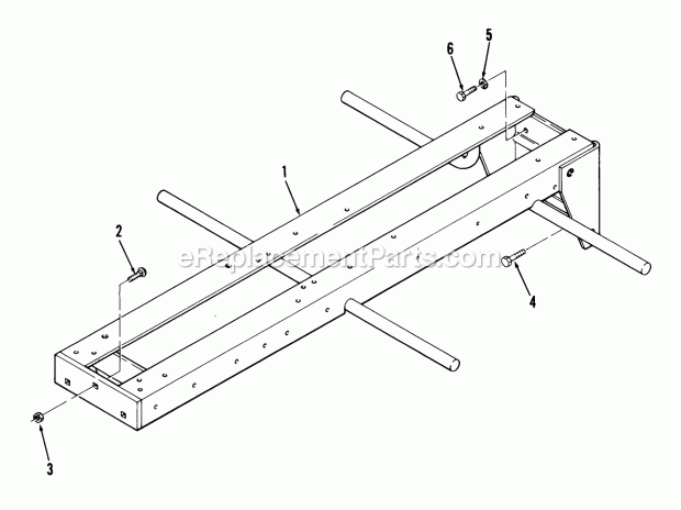 Toro 81-16K801 (1978) Lawn Tractor Pto Clutch And Control Diagram