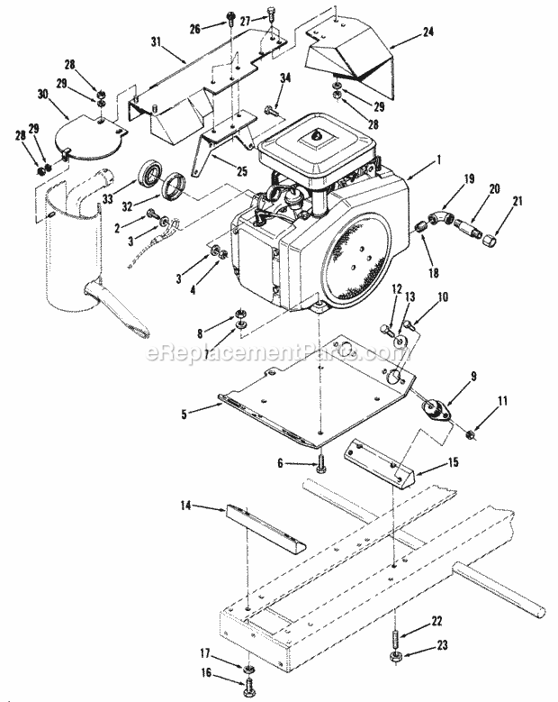 Toro 81-16KS01 (1978) Lawn Tractor Page X Diagram