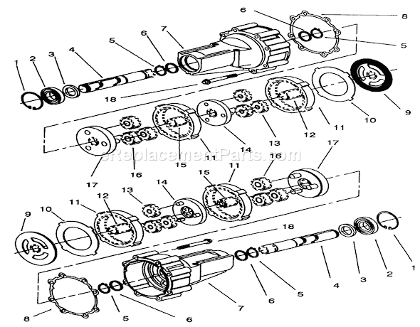 Toro R2-16BE01 (2000001-2999999)(1992) Lawn Tractor Page Y Diagram