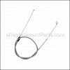 Toro Cable-chute, Short part number: 108-4897