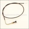 Toro Cable-choke part number: 110-6754