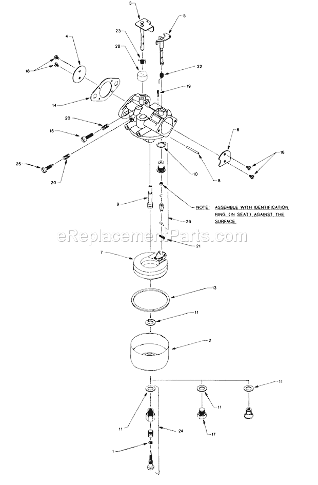 Walbro LME-2 Carburetor Page A Diagram