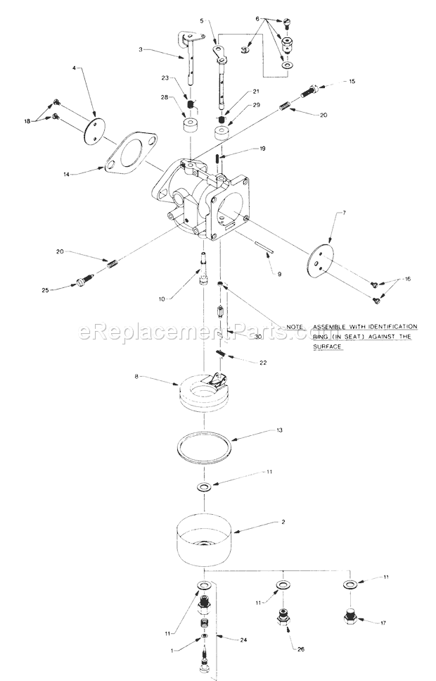 Walbro LMH-11 Carburetor Page A Diagram