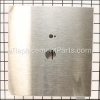 Weber Stainless Steel Side Burner Shield part number: 99213