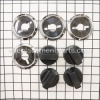 Weber Control Knobs W/ Bezels And Fasteners part number: 30501053