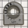 Weber Bezel For Left Burner part number: 70220