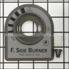 Weber Bezel For Front Side Burner part number: 70223