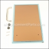 Weber LHS door assembly - copper part number: 67837