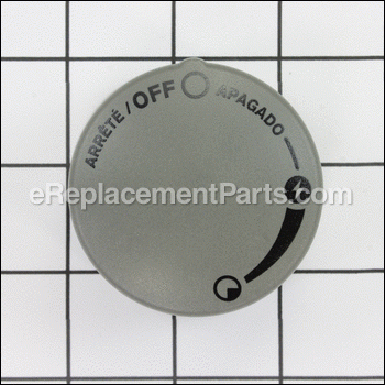 Control Knob - Grey - 30125801:Weber