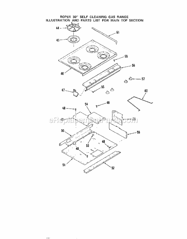 Whirlpool 1393^0A Gas Range Power Lock Diagram