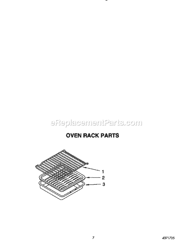 Whirlpool FGS395YL0 Range Oven Rack, Lit/Optional Diagram