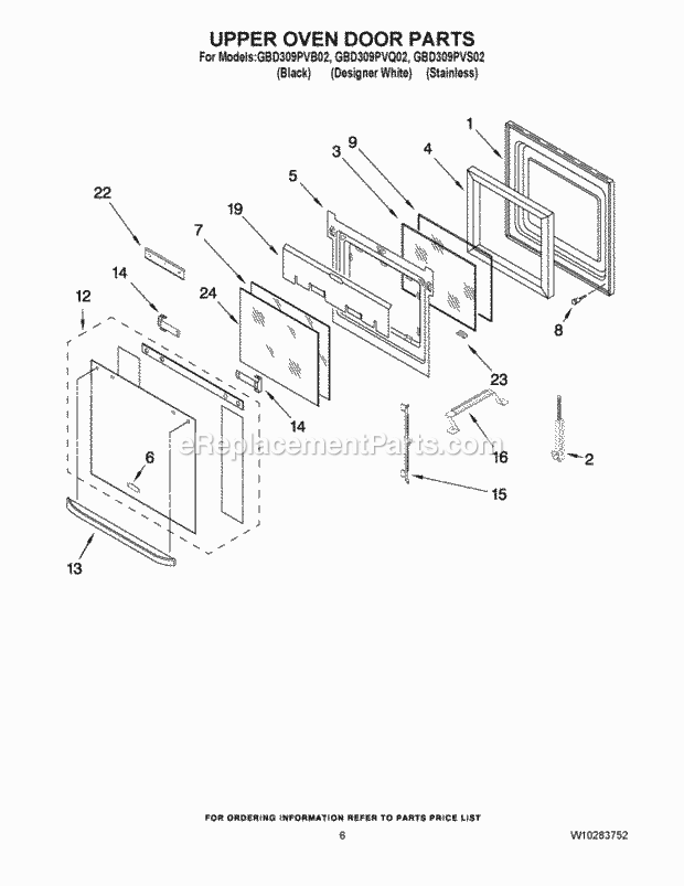 Whirlpool GBD309PVQ02 30