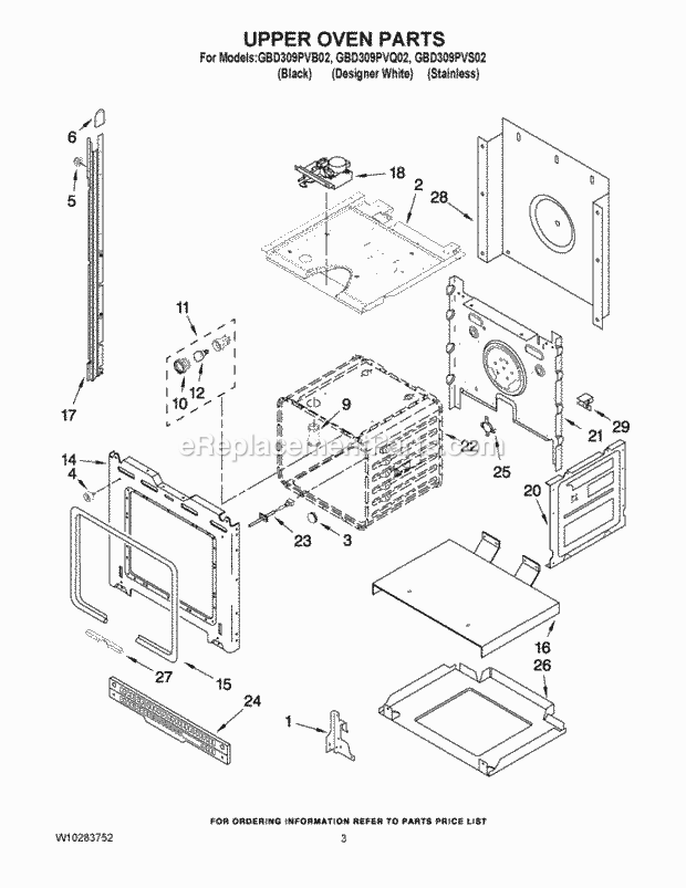 Whirlpool GBD309PVQ02 30