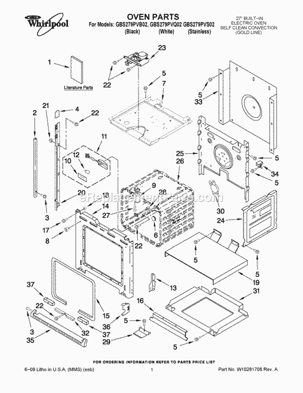 Whirlpool GBS279PVQ02 27