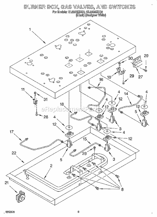 Whirlpool GL8856EBB0 36