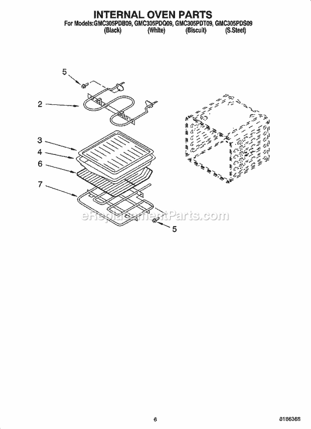 Whirlpool GMC305PDS09 30