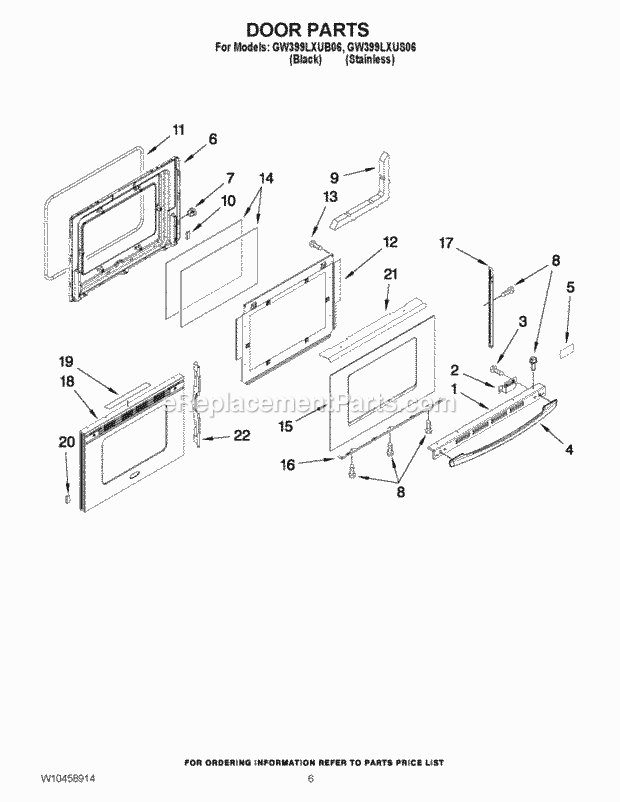 Whirlpool GW399LXUS06 30