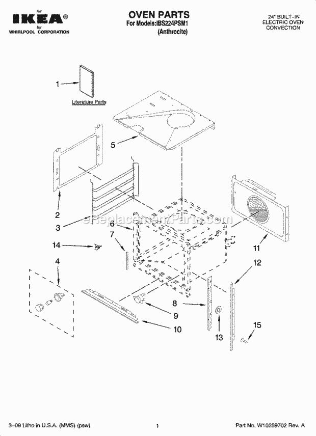 Whirlpool IBS224PSM1 24