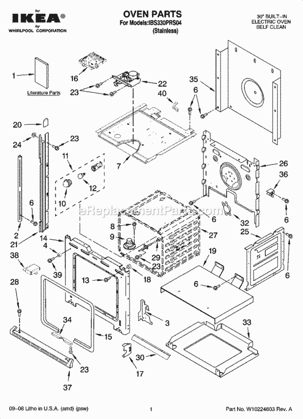 Whirlpool IBS330PRS04 30