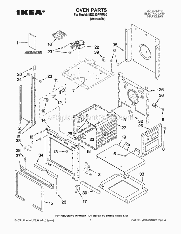 Whirlpool IBS330PWM00 30