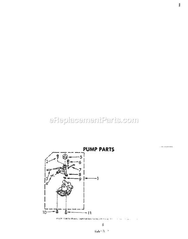Whirlpool LA7685XKW1 Washer Pump Diagram
