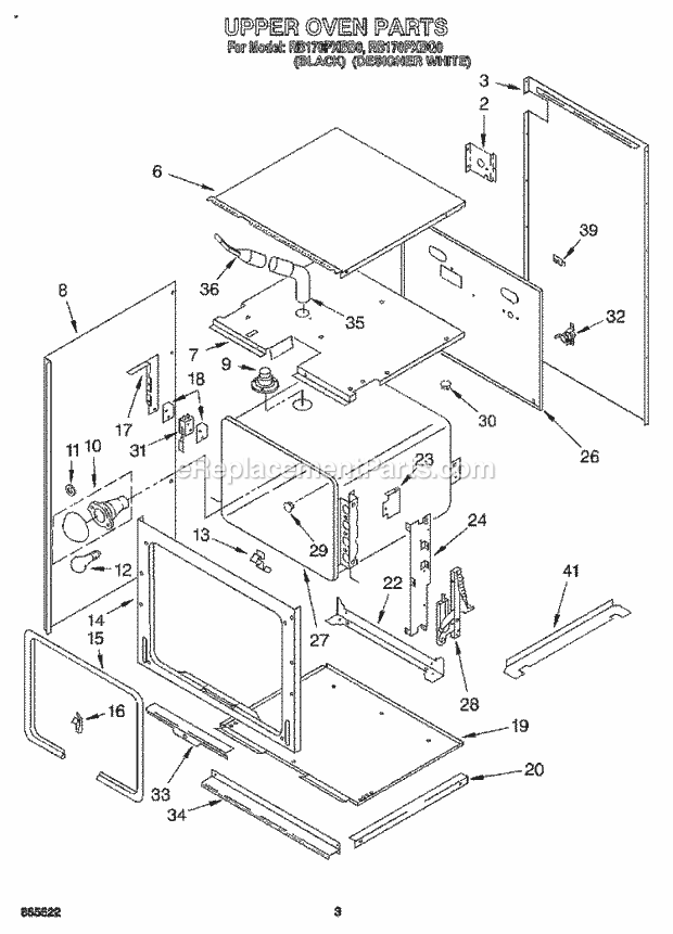 Whirlpool RB170PXBQ0 24