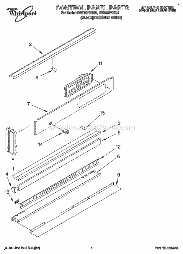 Whirlpool RB760PXBB1 27