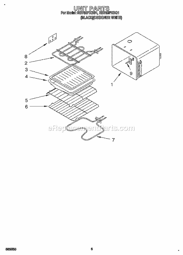 Whirlpool RB760PXBQ1 27