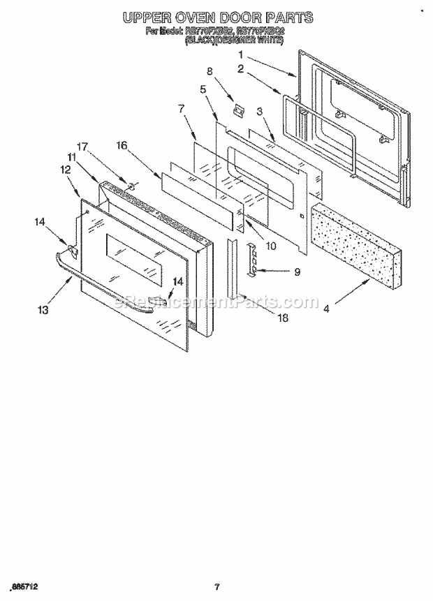 Whirlpool RB770PXBB2 27