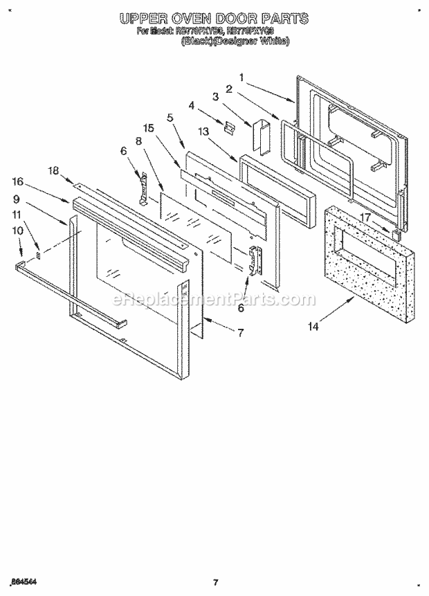 Whirlpool RB770PXYB0 27