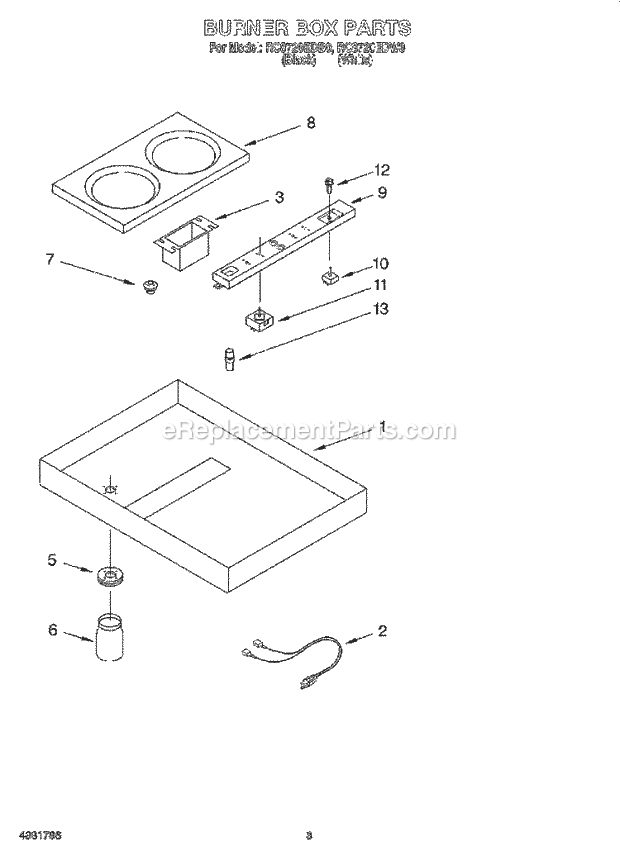 Whirlpool RC8720EDW0 30