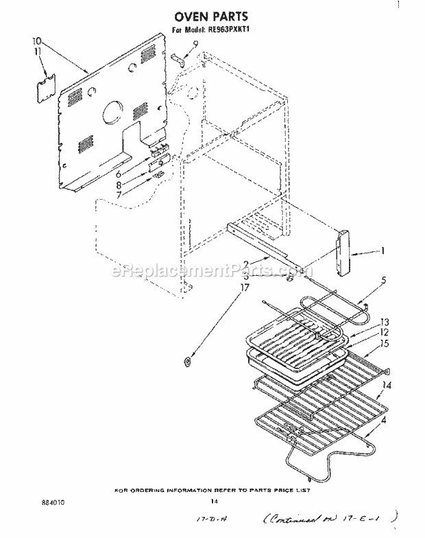 Whirlpool RE963PXKT1 Electric Range Oven , Literature and Optional Diagram