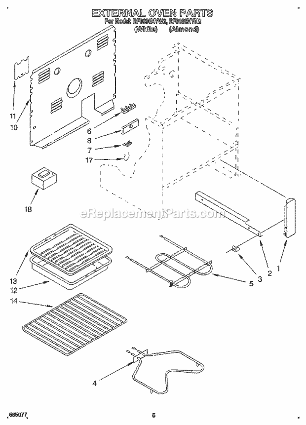 Whirlpool RF3020XYN2 30