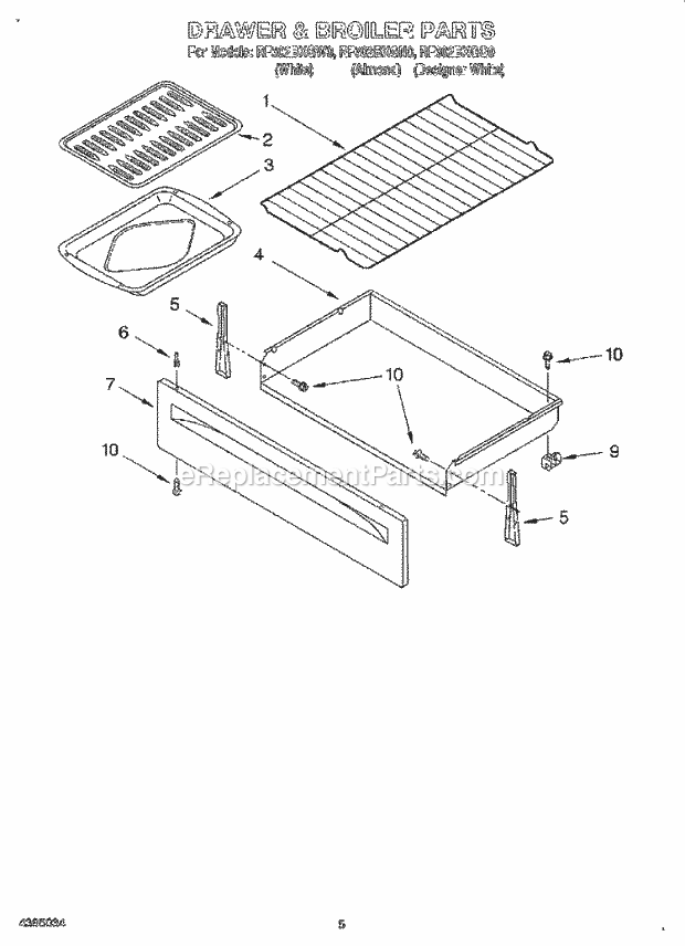 Whirlpool RF302BXGQ0 30