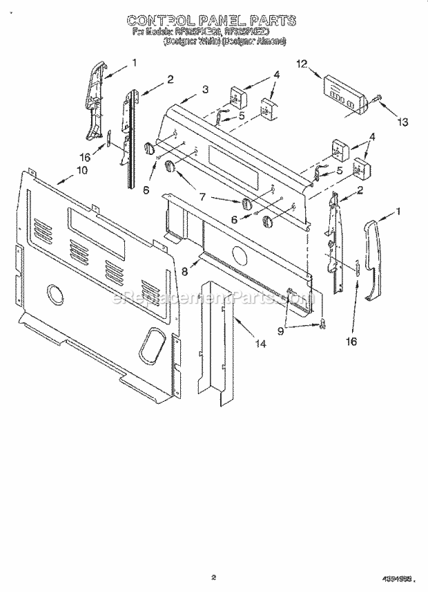 Whirlpool RF325PXEQ0 30